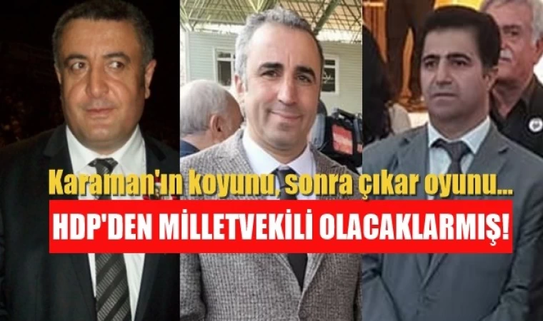 Alevi örgüt başkanları HDP'den milletvekili olacakmış!