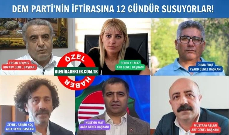 DEM’in “kitapsız, peygambersiz Alevilik” iftirasına tepki yok!