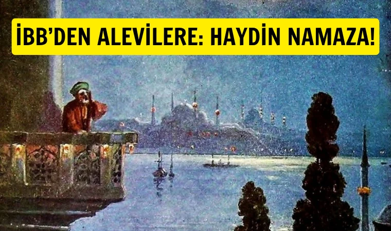 İBB’den Alevi festivalinde ezan molası!