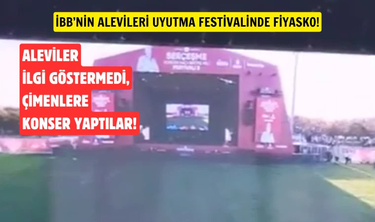 İBB’nin Hacı Bektaş Festivali fiyasko ile başladı!