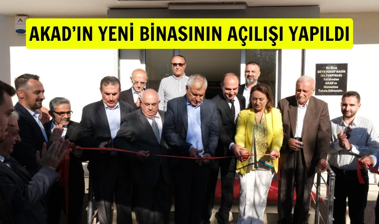 AKAD’ın yeni binası Adana’da açıldı