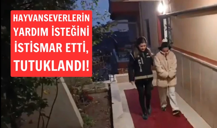 Sözde hayvansever Buket Özgünlü tutuklandı!