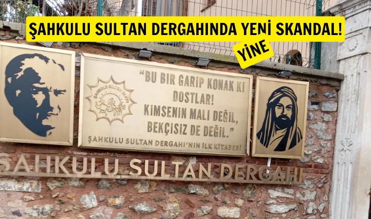 Şahkulu Sultan dergahında sergilenen resimler çöpe atıldı!