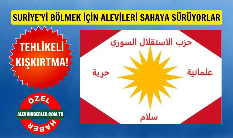 Suriye’de ayrılıkçı Alevi partisi kurulduğu açıklandı