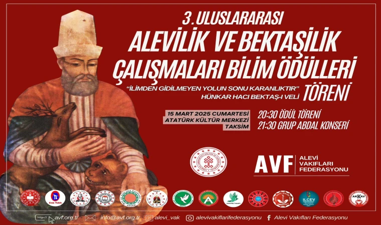 Uluslararası Alevilik ve Bektaşilik Çalışmaları Bilim Ödülleri 3 yaşında