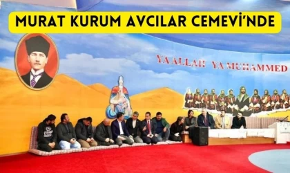 Murat Kurum Avcılar Cemevi'ni ziyaret etti