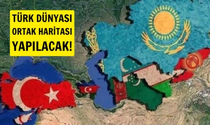 Türk Dünyası ortak haritası yapılıyor