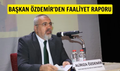 Başkan Özdemir kamuoyuna Z raporu sundu